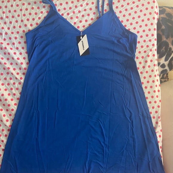Blue anywhere Dress. Size XL. Brand is Estosell - Picture 5 of 5